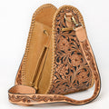 American Darling Bucket Hand Tooled Genuine Western Leather