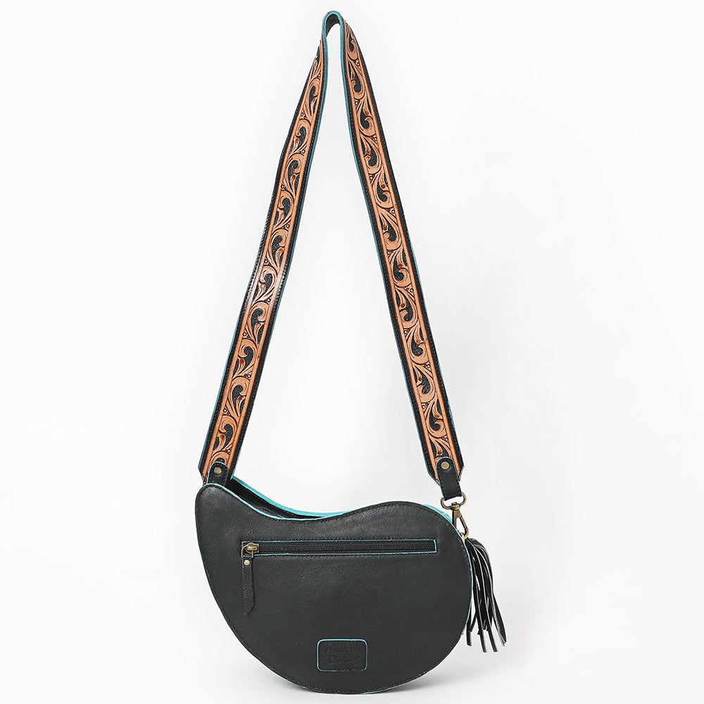 American Darling Shoulder Hand Tooled Genuine Leather
