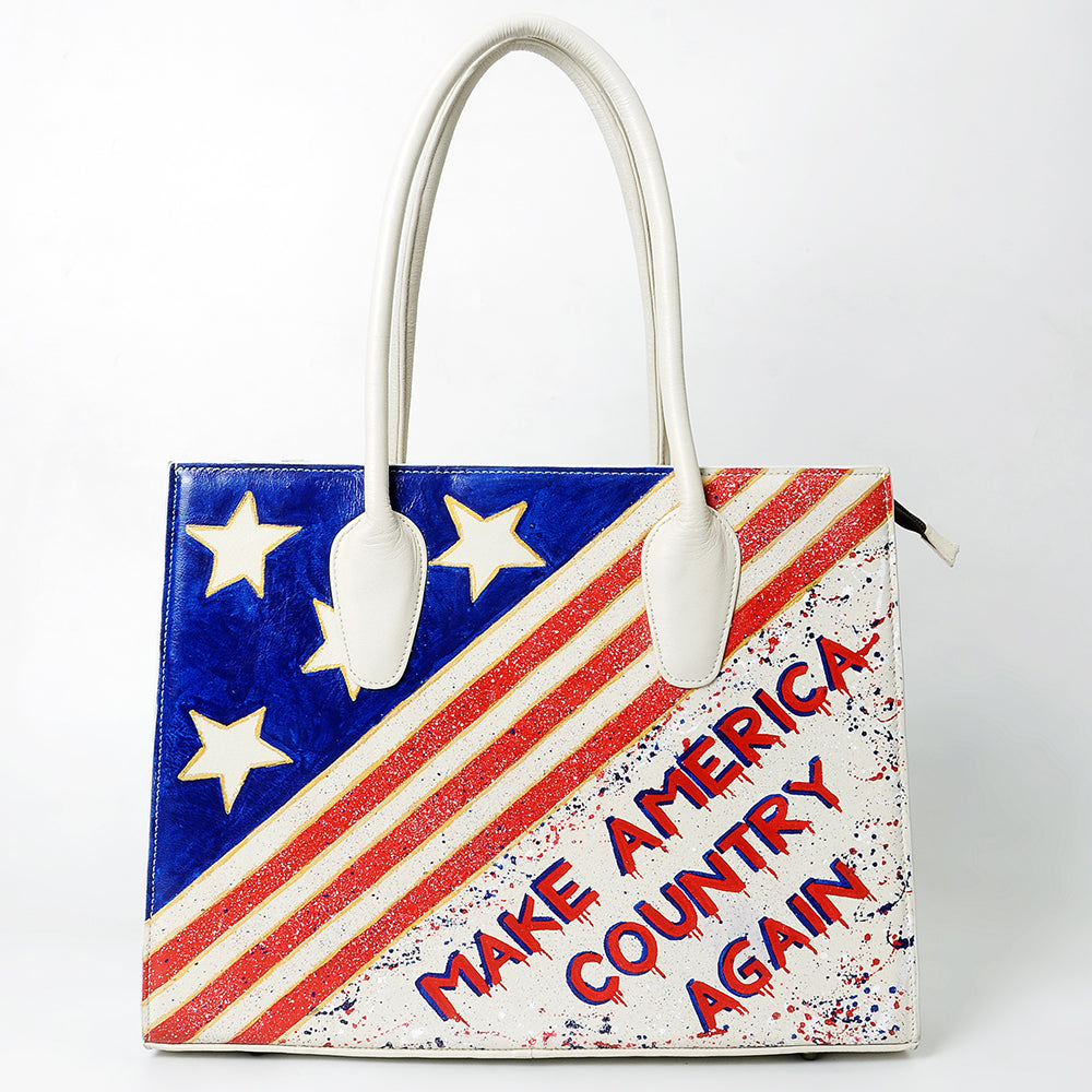 Never Mind Tote Genuine Leather