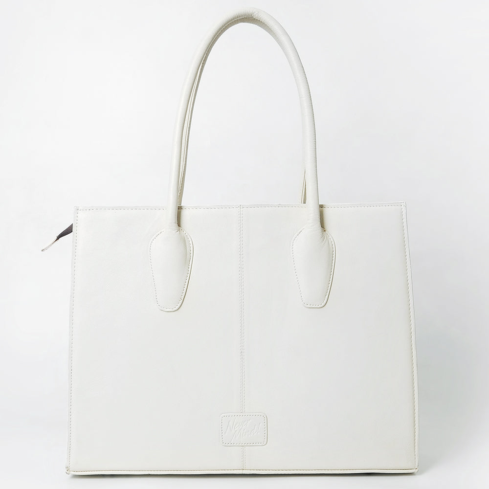 Never Mind Tote Genuine Leather