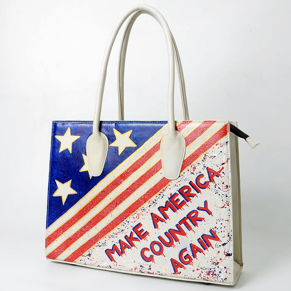 Never Mind Tote Genuine Leather