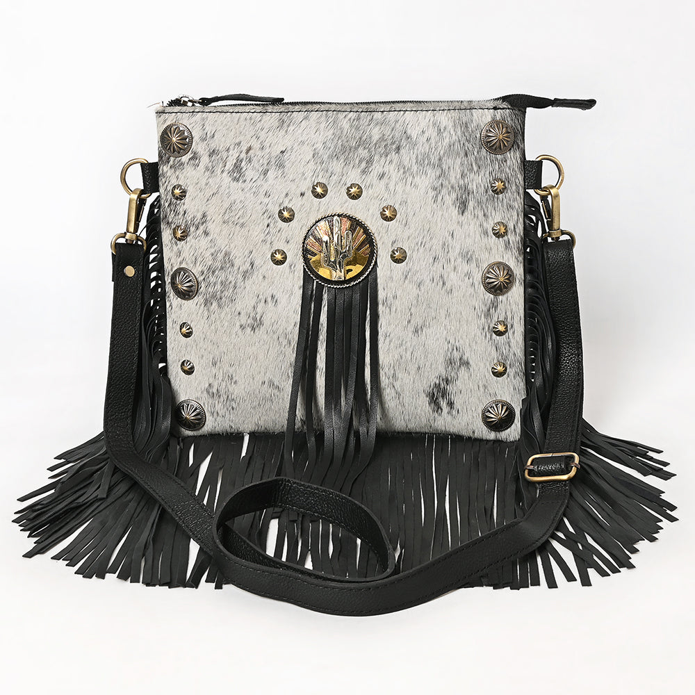 American Darling Crossbody Hair-On Genuine Western Leather