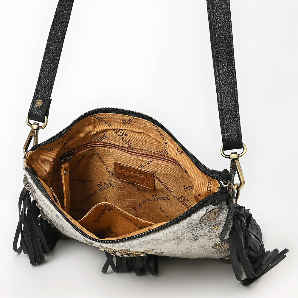 American Darling Crossbody Hair-On Genuine Western Leather