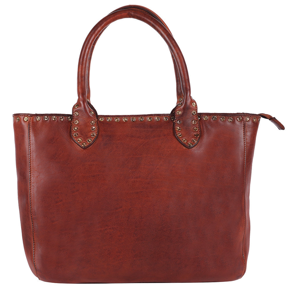 Spaghetti Western Tote Genuine Leather