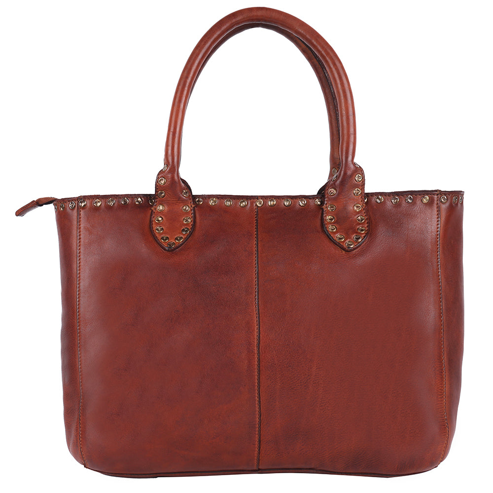 Spaghetti Western Tote Genuine Leather