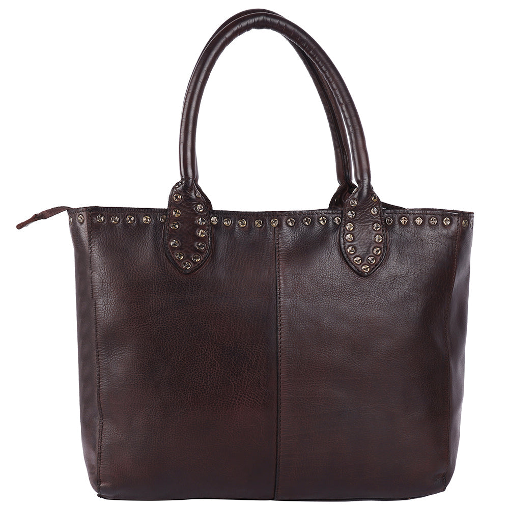 Spaghetti Western Tote Genuine Leather