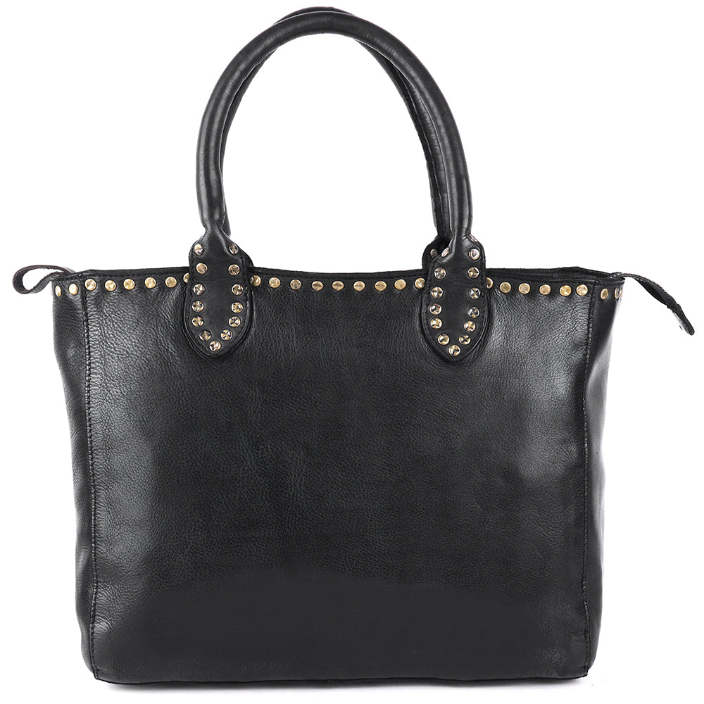 Spaghetti Western Tote Genuine Leather