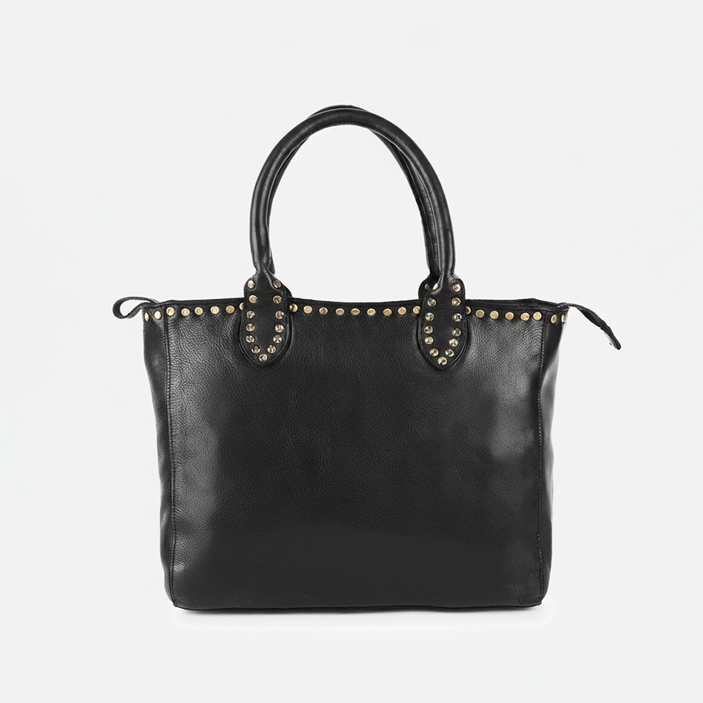 Spaghetti Western Tote Genuine Leather women bag handbag purse