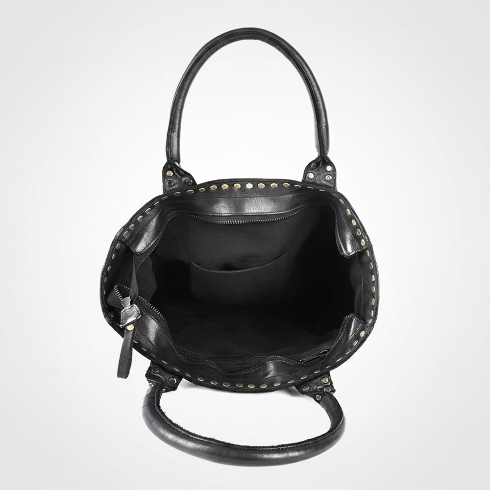 Spaghetti Western Tote Genuine Leather women bag handbag purse