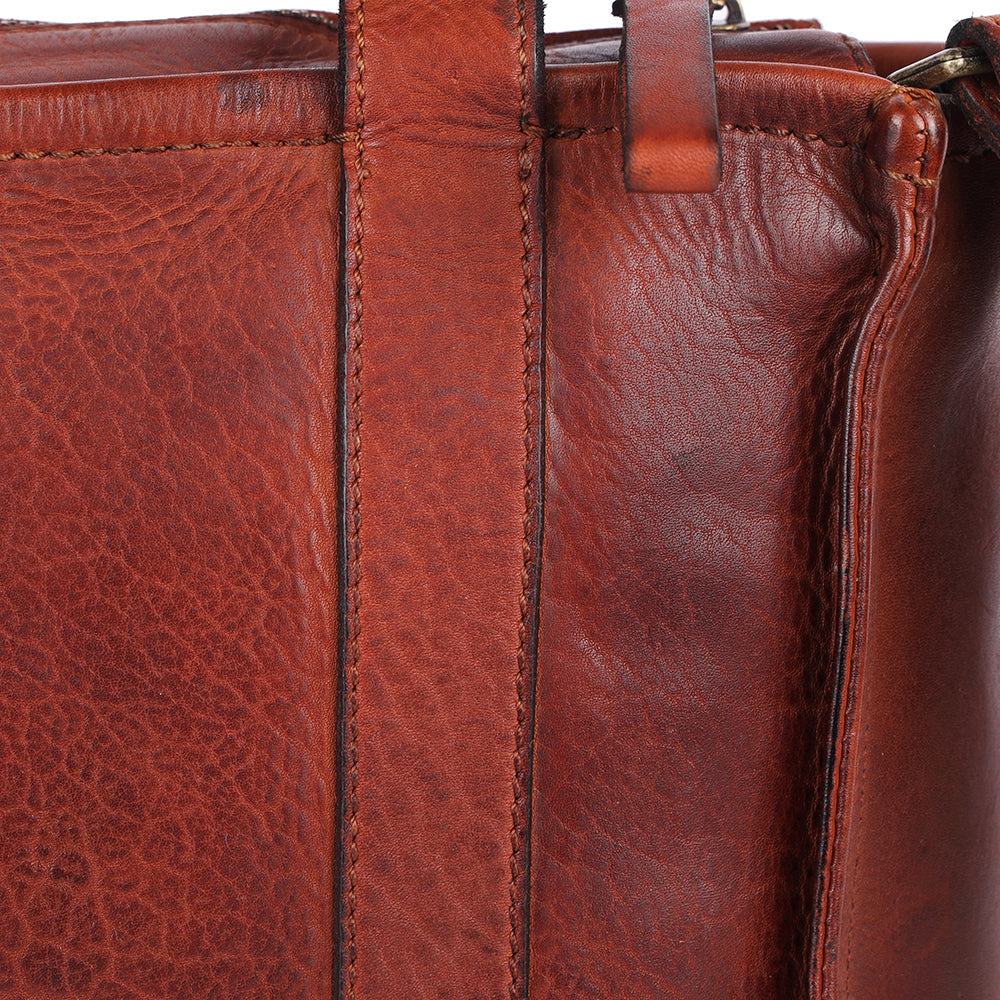 Spaghetti Western Tote Genuine Leather
