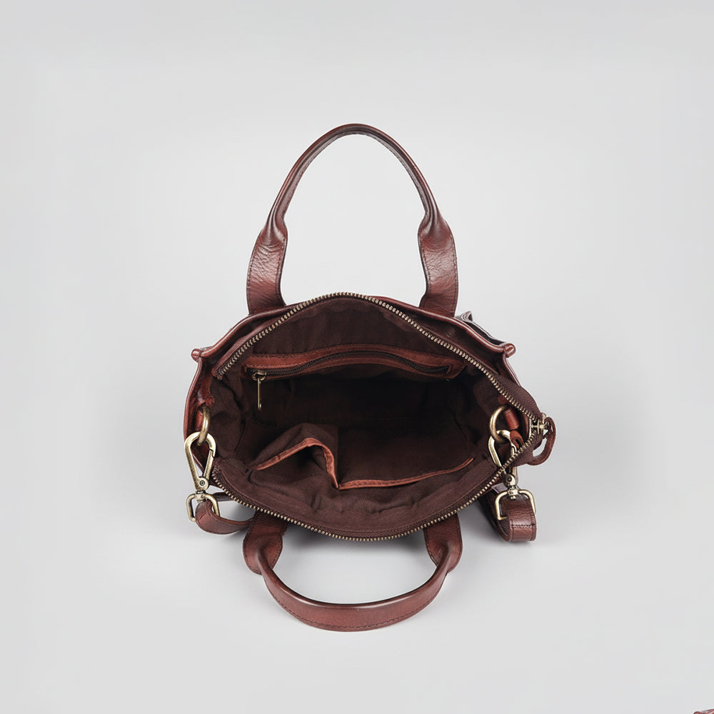 Spaghetti Western Tote Genuine Leather women bag handbag purse