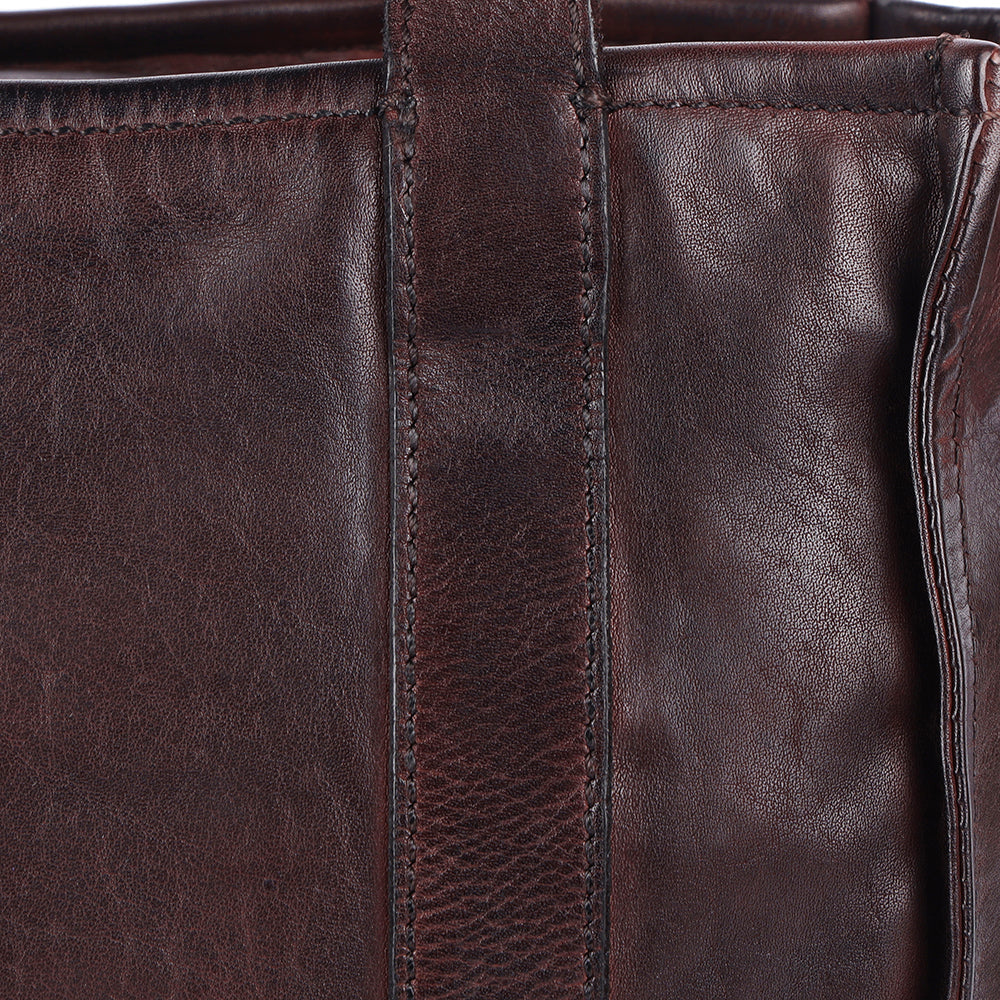 Spaghetti Western Tote Genuine Leather