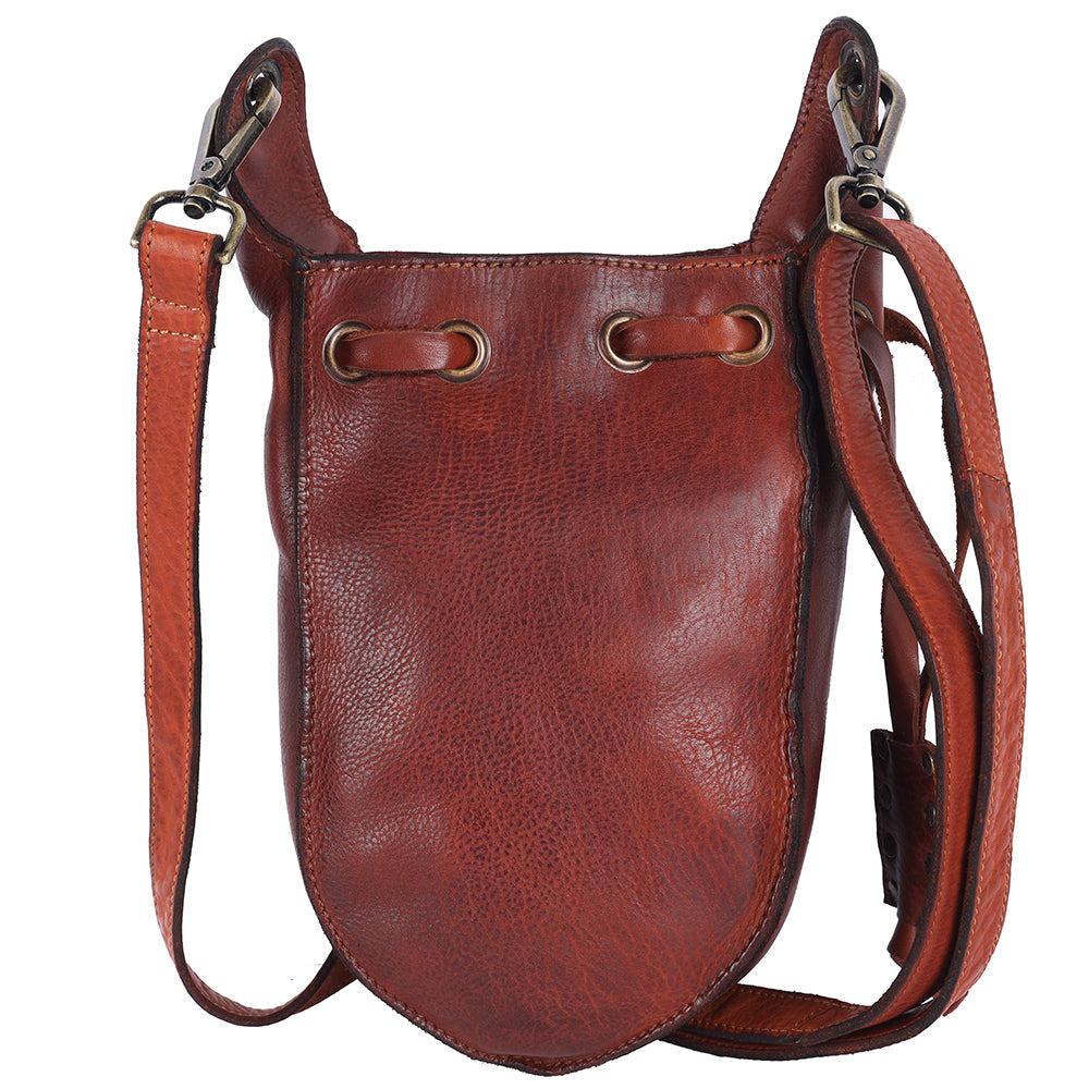 Spaghetti Western Crossbody Genuine Leather women bag handbag purse