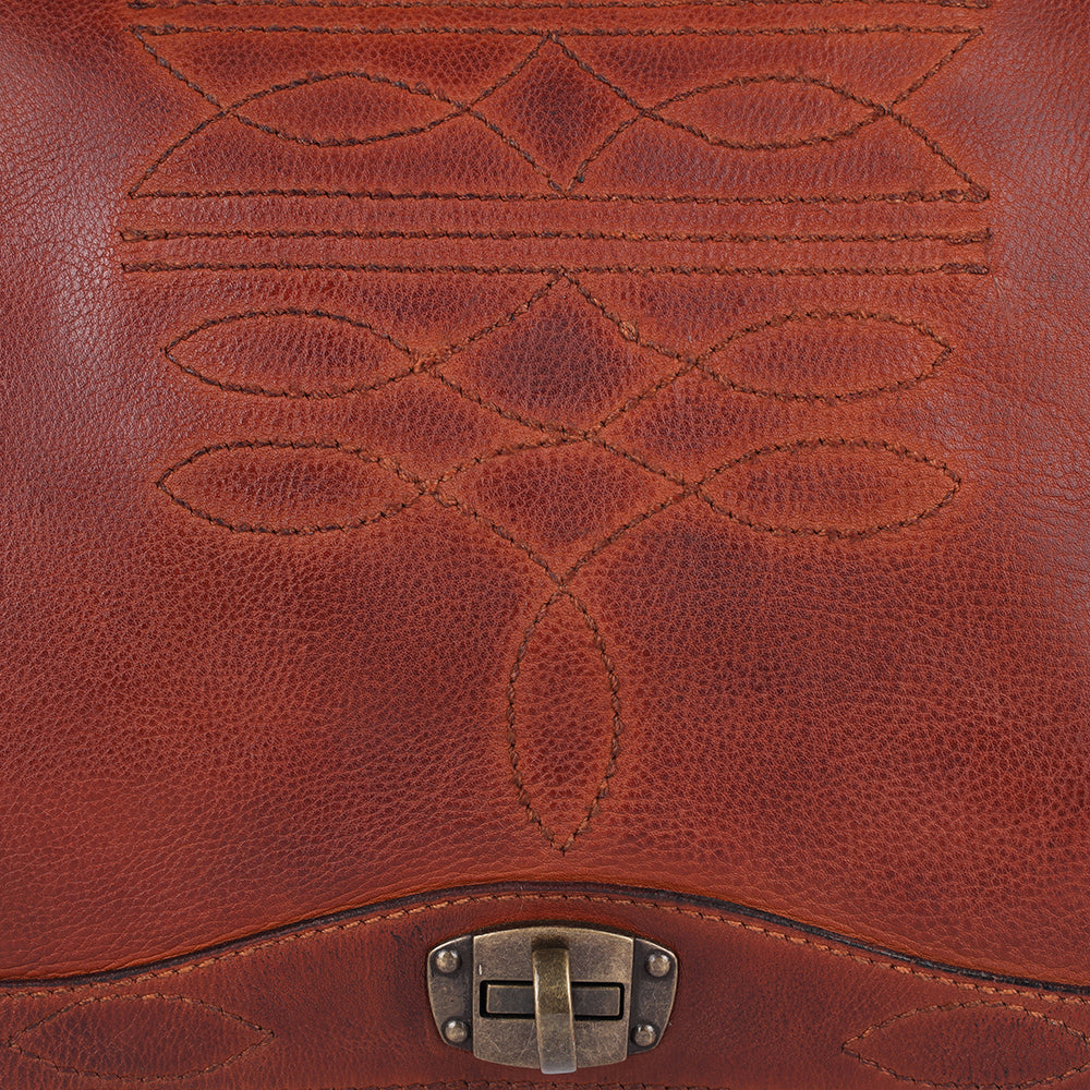 Spaghetti Western Messenger Genuine Leather women bag handbag purse