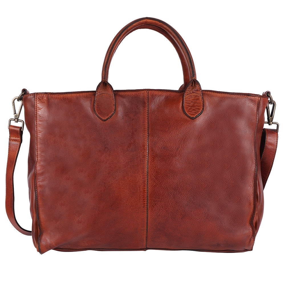 Spaghetti Western Tote Genuine Leather