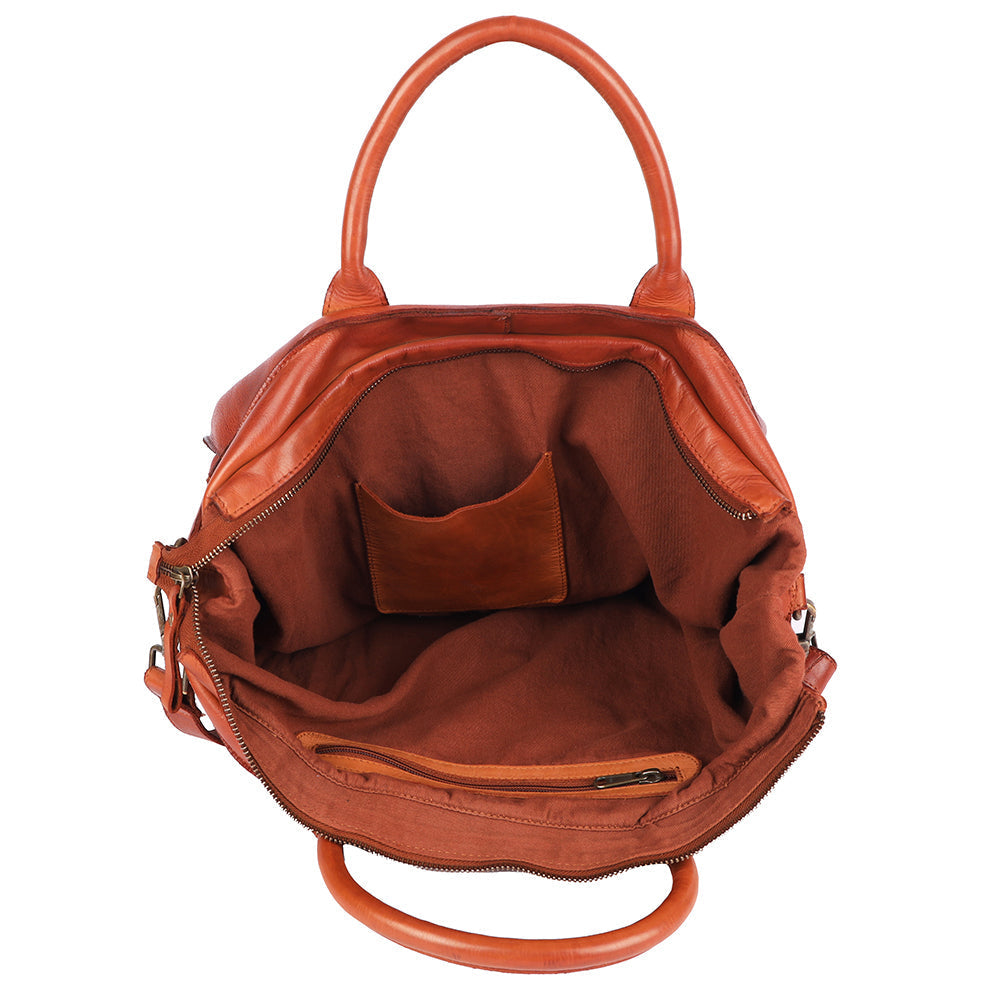 Spaghetti Western Tote Genuine Leather