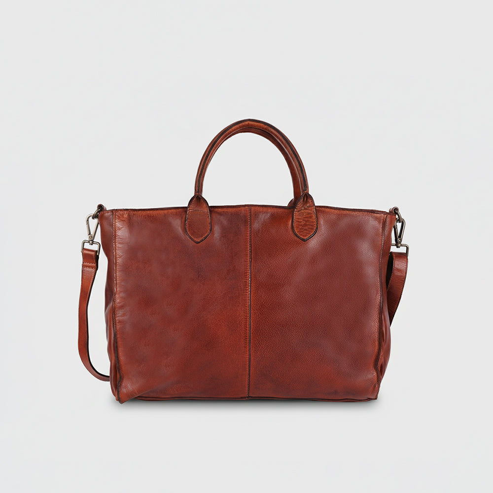 Spaghetti Western Tote Genuine Leather women bag handbag purse