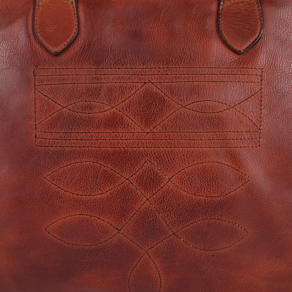 Spaghetti Western Tote Genuine Leather