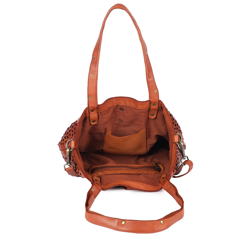 Spaghetti Western Tote Genuine Leather
