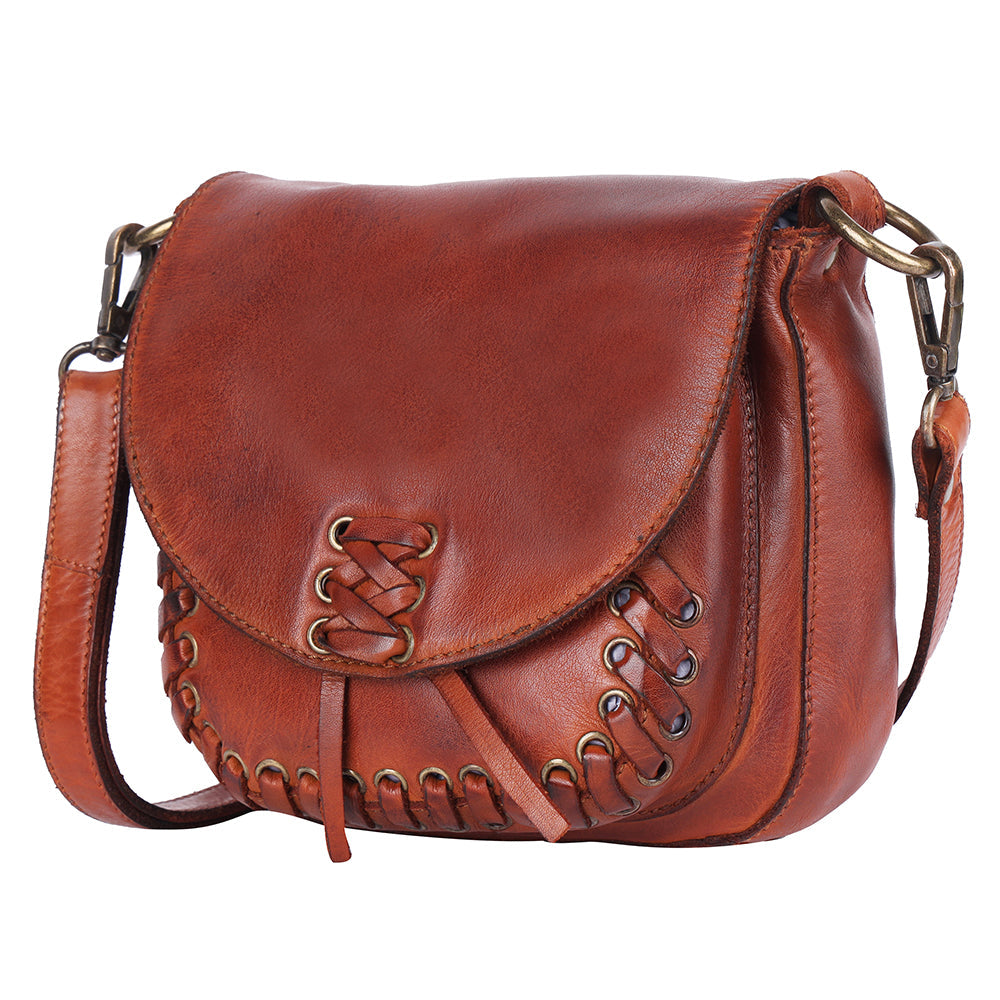 Spaghetti Western Crossbody Genuine Leather
