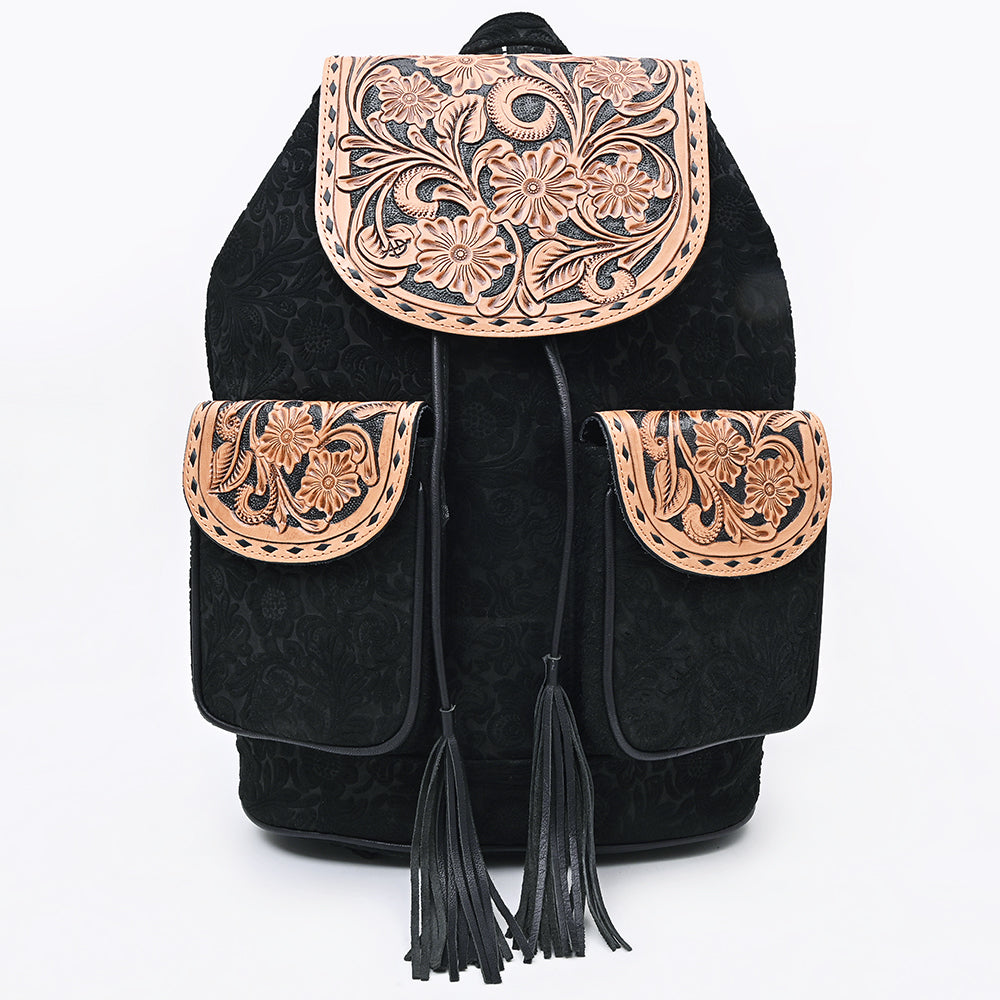 American Darling Backpack Beautifully hand tooled Genuine Leather women handbag