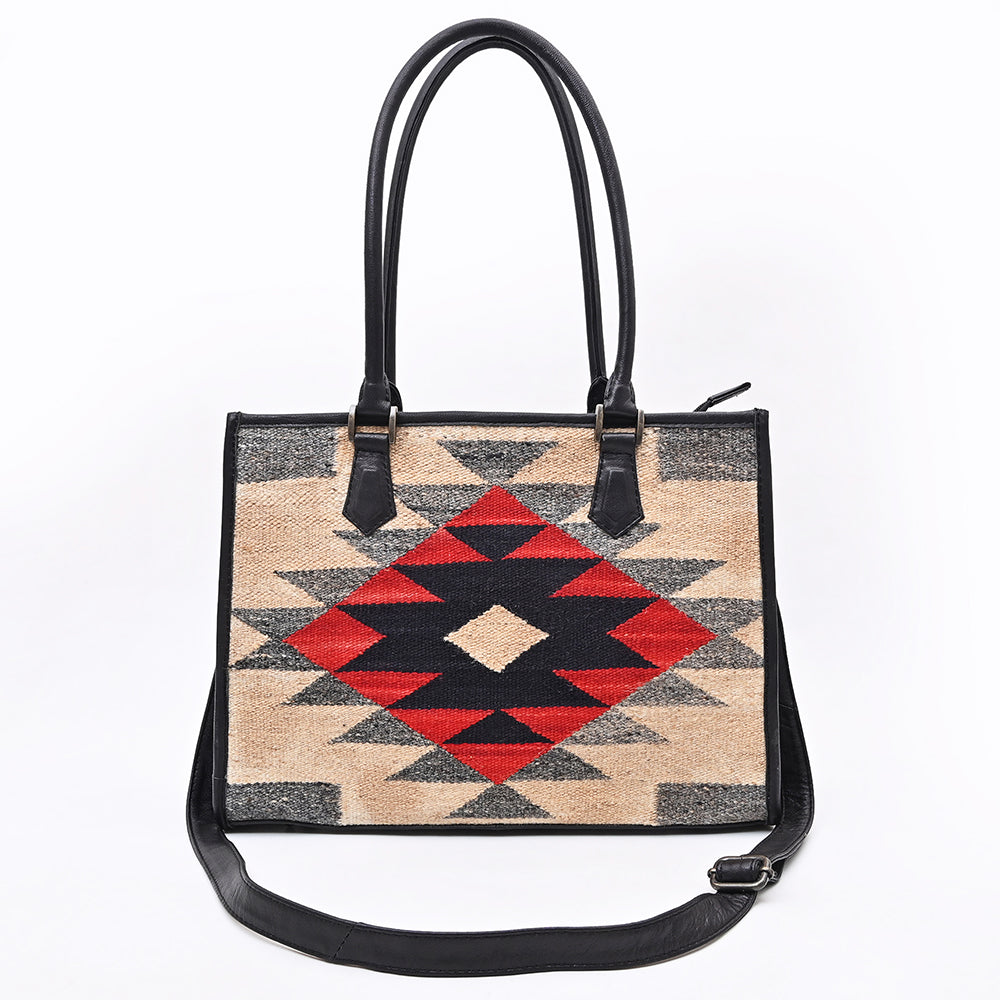 American Darling Tote Beautifully Saddle Blanket Genuine Leather women handbag
