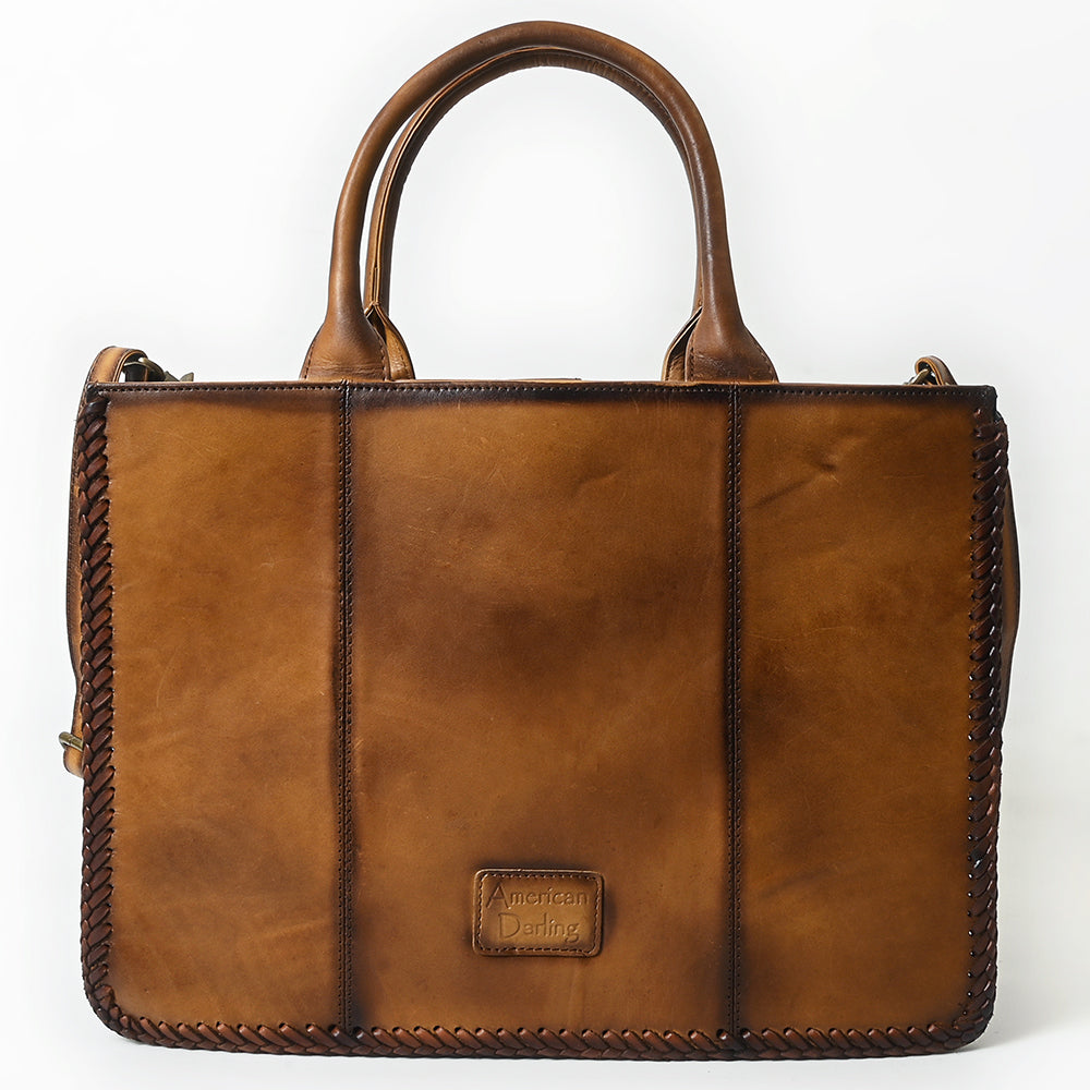American Darling Tote Bag Beautifully Quilted Genuine Leather women