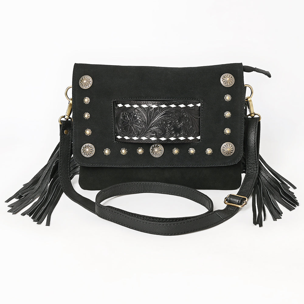 American Darling Crossbody Suede Genuine Western Leather