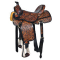 Hilason Western Horse Saddle American Leather Ranch Roping Cowboy