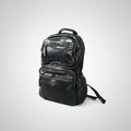 Spaghetti Western Black Hand-Dyed Backpack
