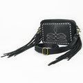 American Darling Camera Bag Genuine Western Leather Unisex| Shoulder Bag Case with Adjustable Shoulder Strap