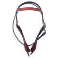 HILASON Western Horse American Leather Headstall Tack Brown