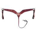 HILASON Western Horse American Leather Breast Collar Tack Brown