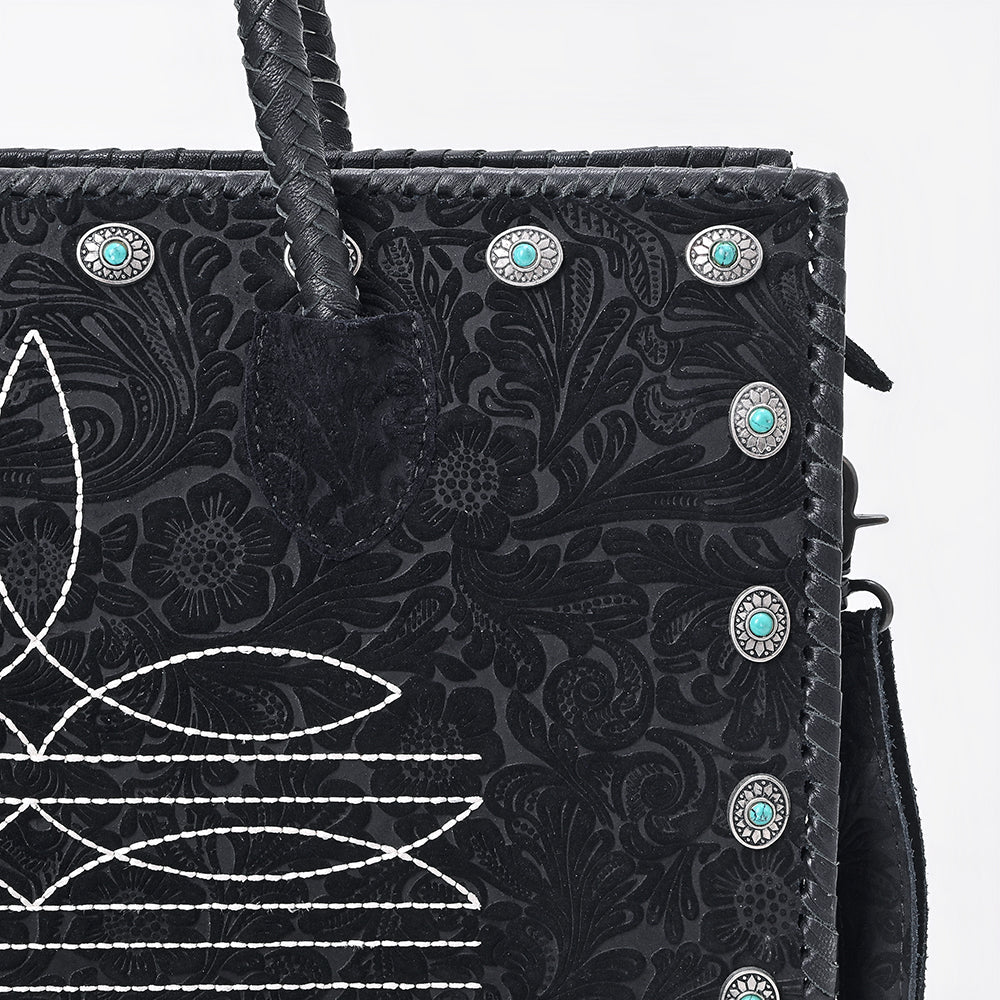 American Darling Crossbody Bag Beautifully hand tooled Genuine Leather women handbag