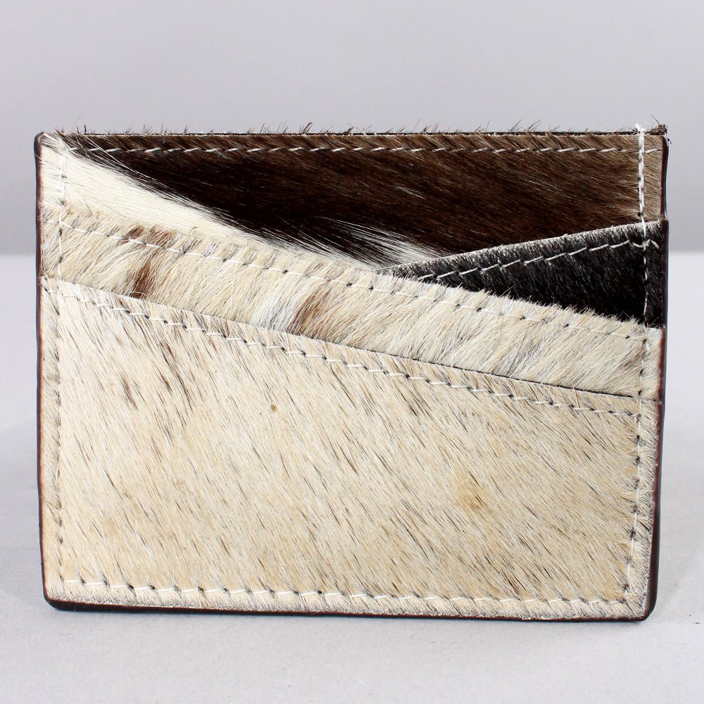American Darling Card Holder Hair-On Genuine Leather
