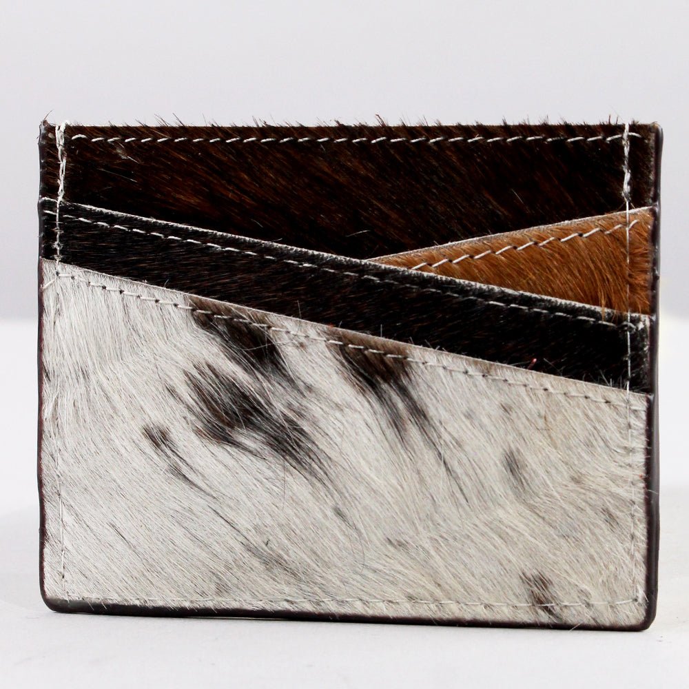 American Darling Card Holder Hair-On Genuine Leather