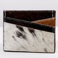 American Darling Card Holder Hair-On Genuine Leather