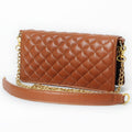 Never Mind Organiser Quilted Vintage Handmade Genuine Cowhide Leather