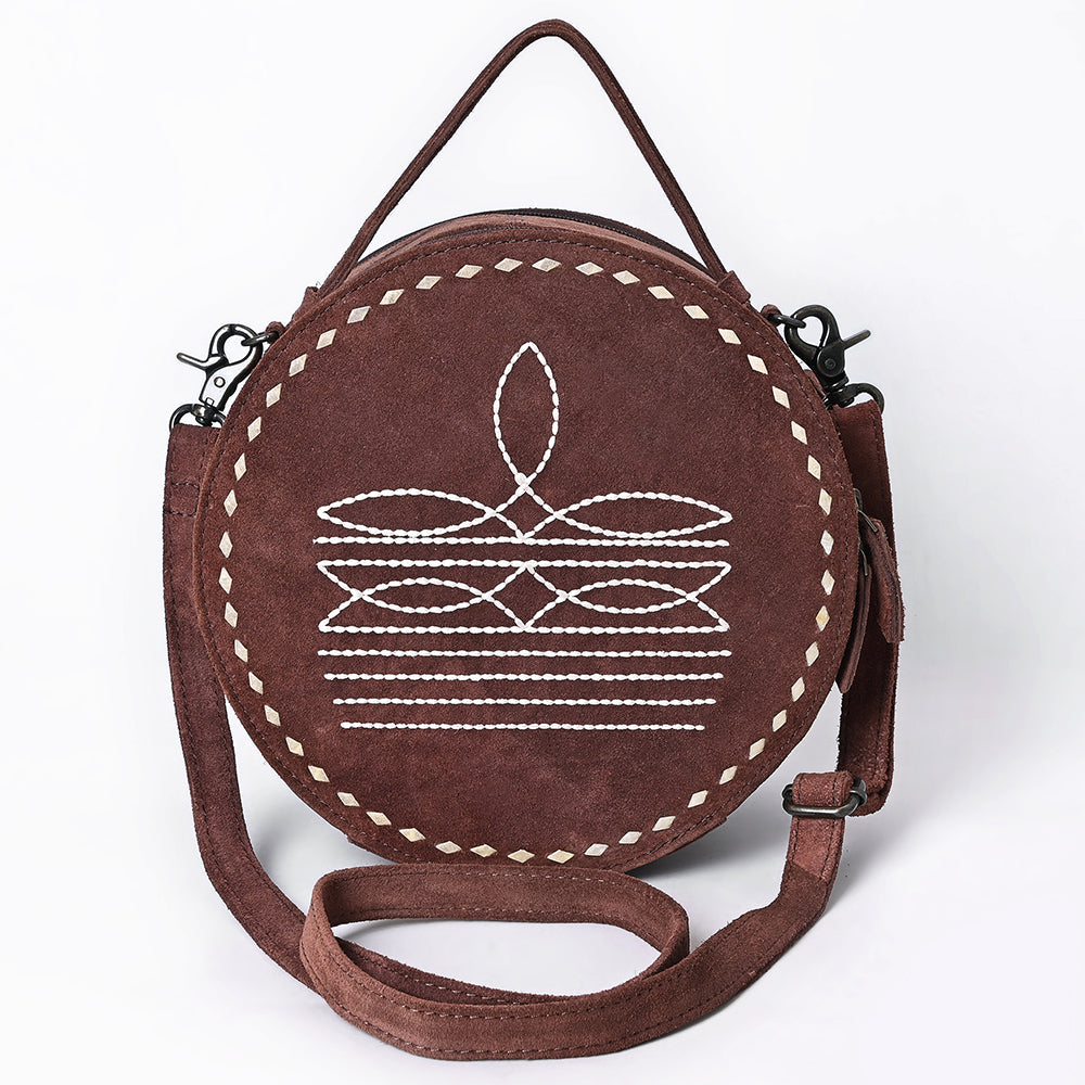 American Darling Canteen Genuine Suede Leather