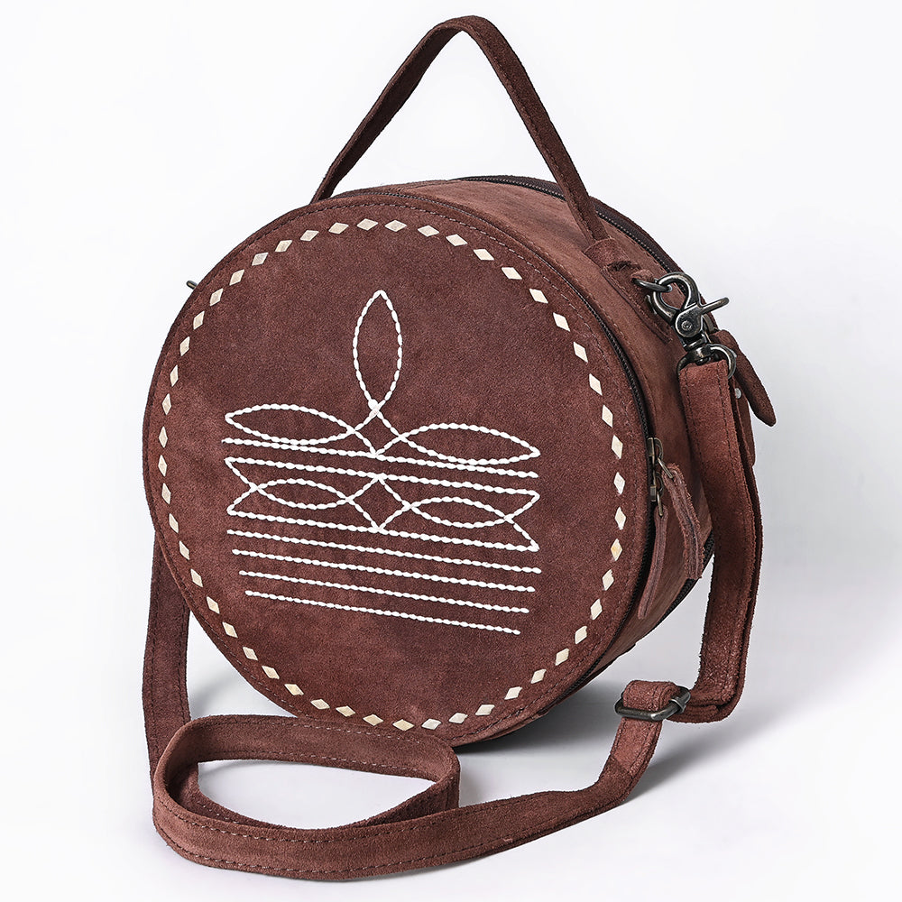 American Darling Canteen Genuine Suede Leather