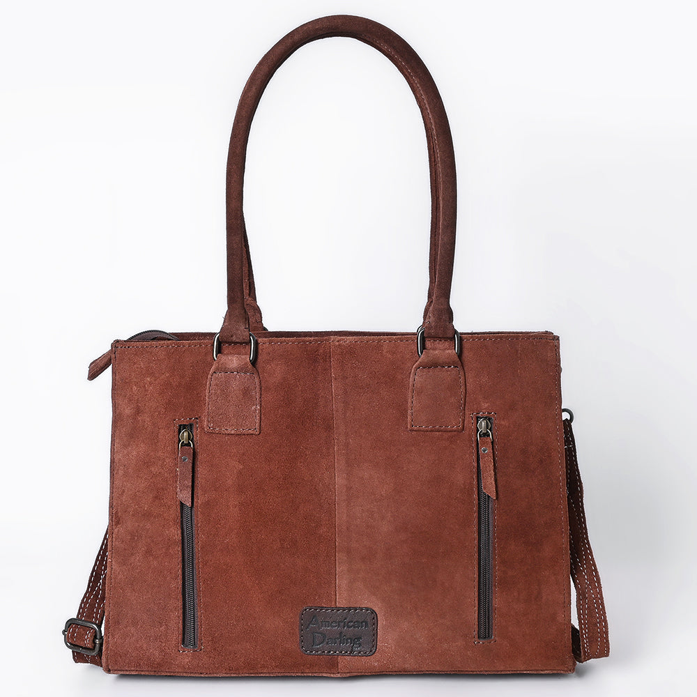 American Darling Tote Genuine Suede Leather