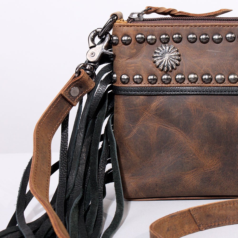American Darling Small Crossbody Genuine Full Grain Leather