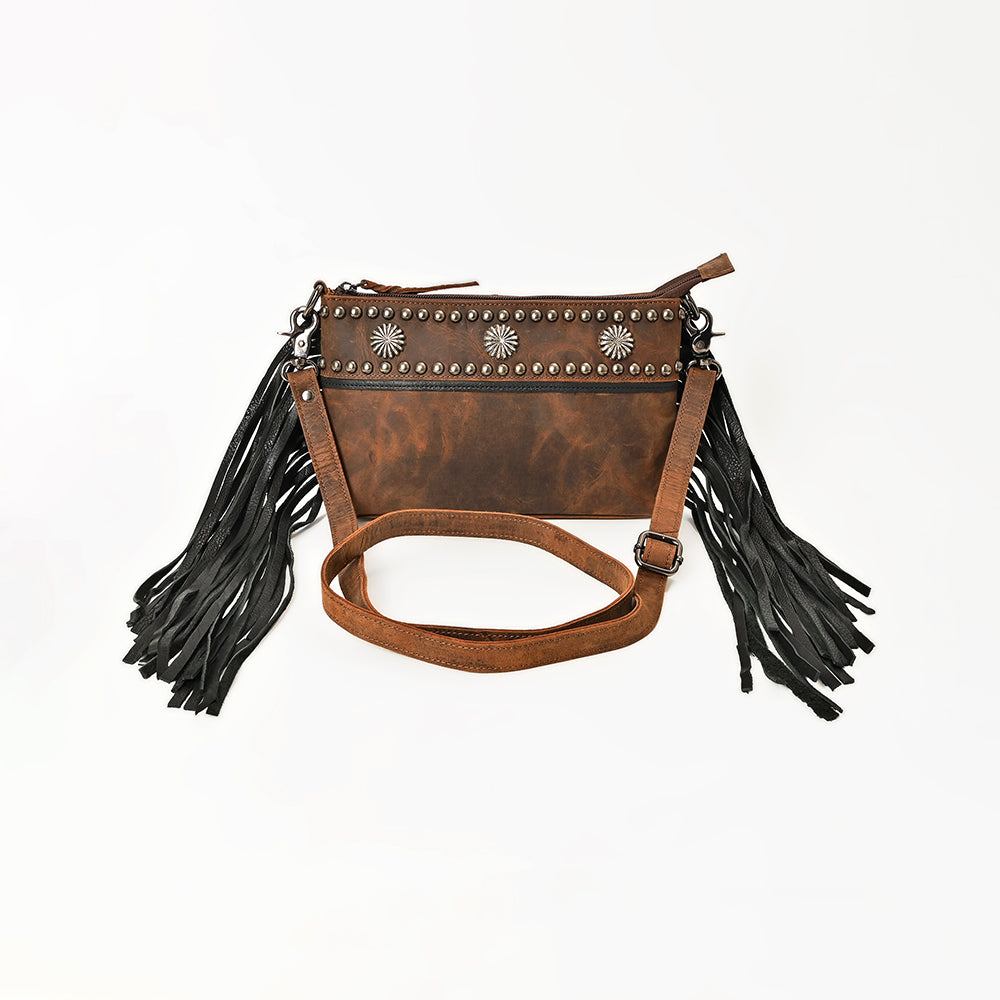 American Darling Small Crossbody Genuine Full Grain Leather Women Bag Western Handbag