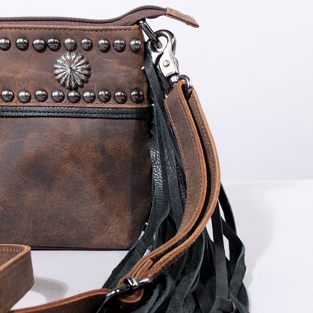 American Darling Small Crossbody Genuine Full Grain Leather