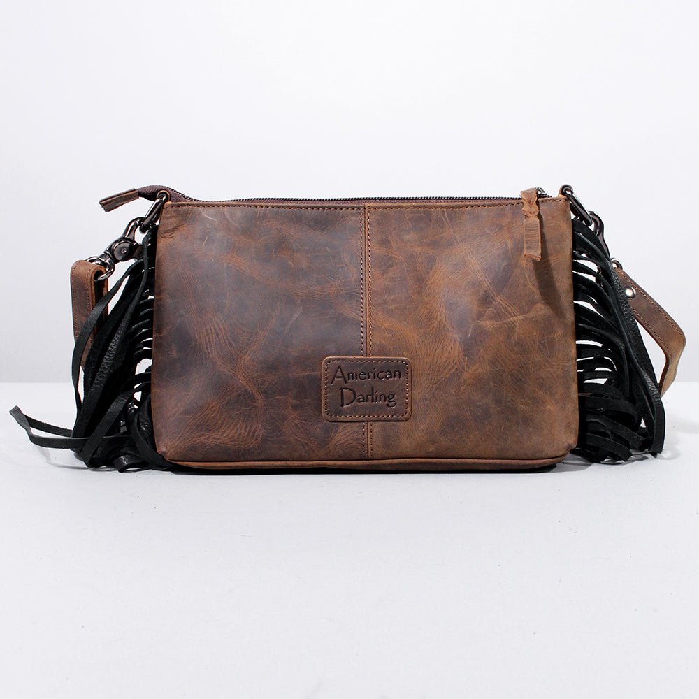 American Darling Small Crossbody Genuine Full Grain Leather