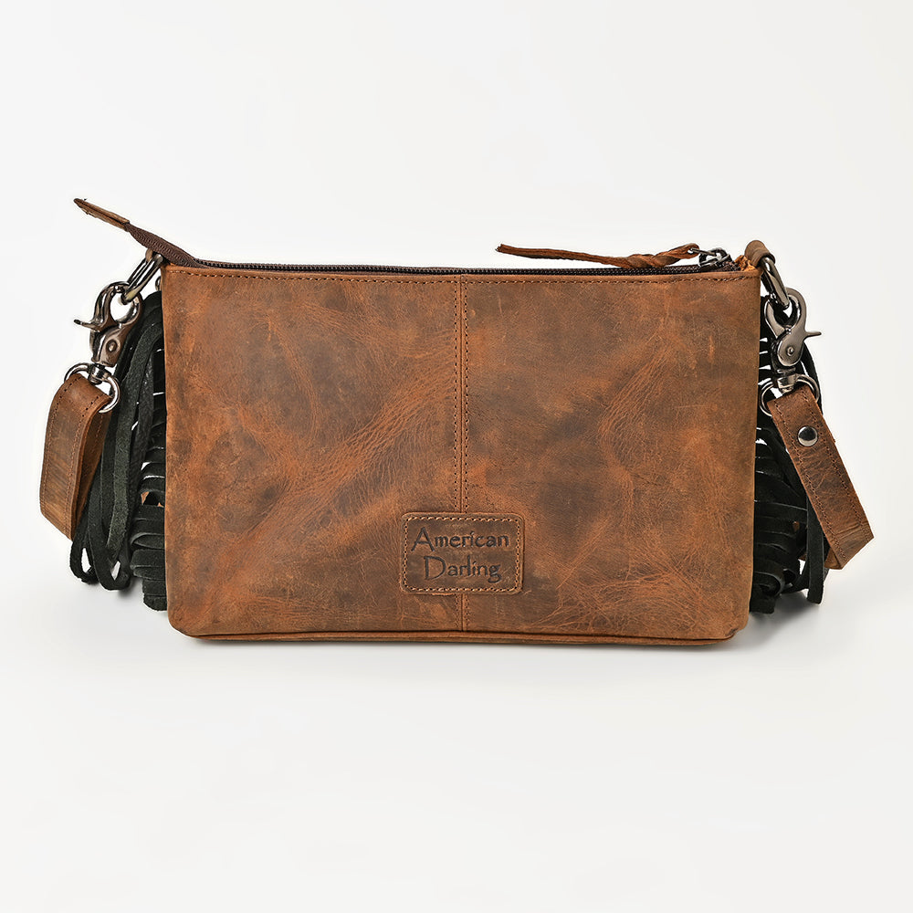 American Darling Small Crossbody Genuine Full Grain Leather Women Bag Western Handbag