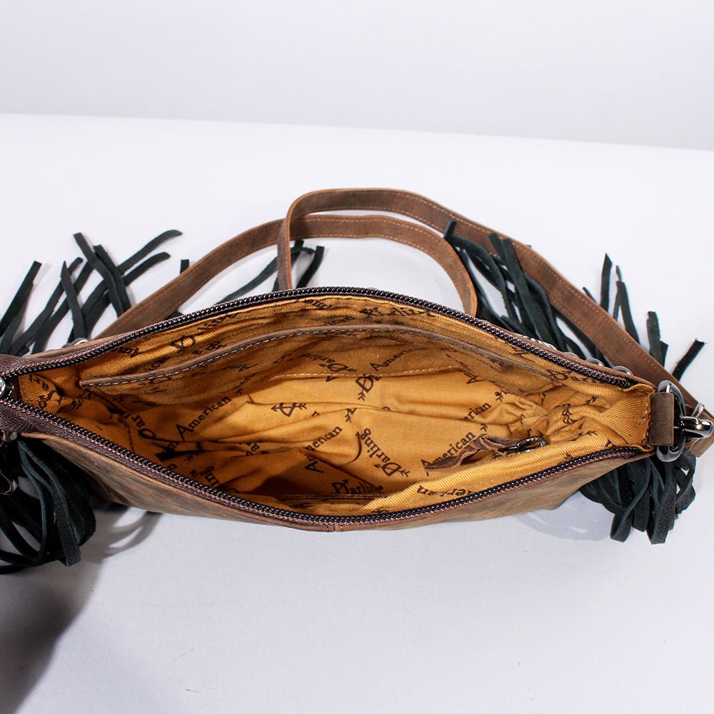 American Darling Small Crossbody Genuine Full Grain Leather