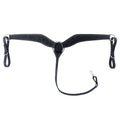 HILASON Western Horse American Leather Breast Collar Tack Black