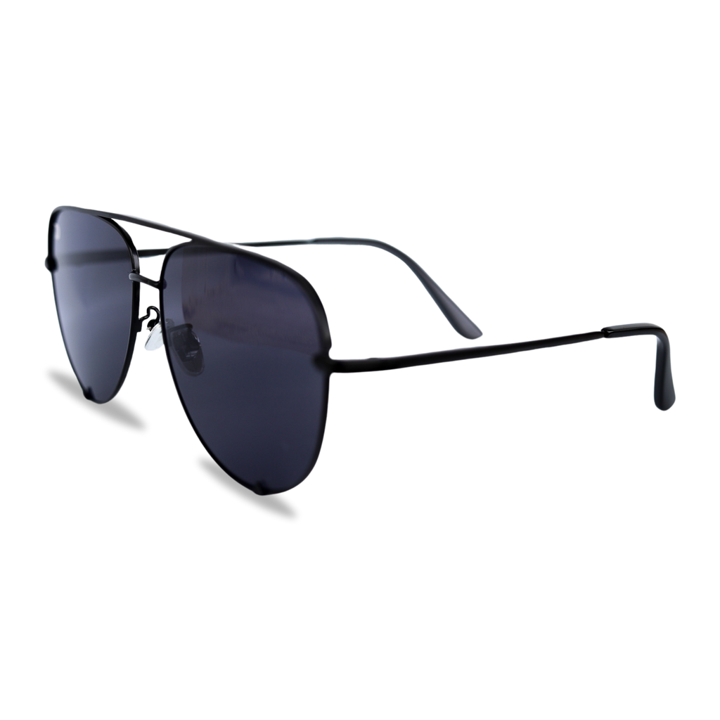 PHOENIX AVIATOR SUNGLASSES | RD (black / black) — view 3