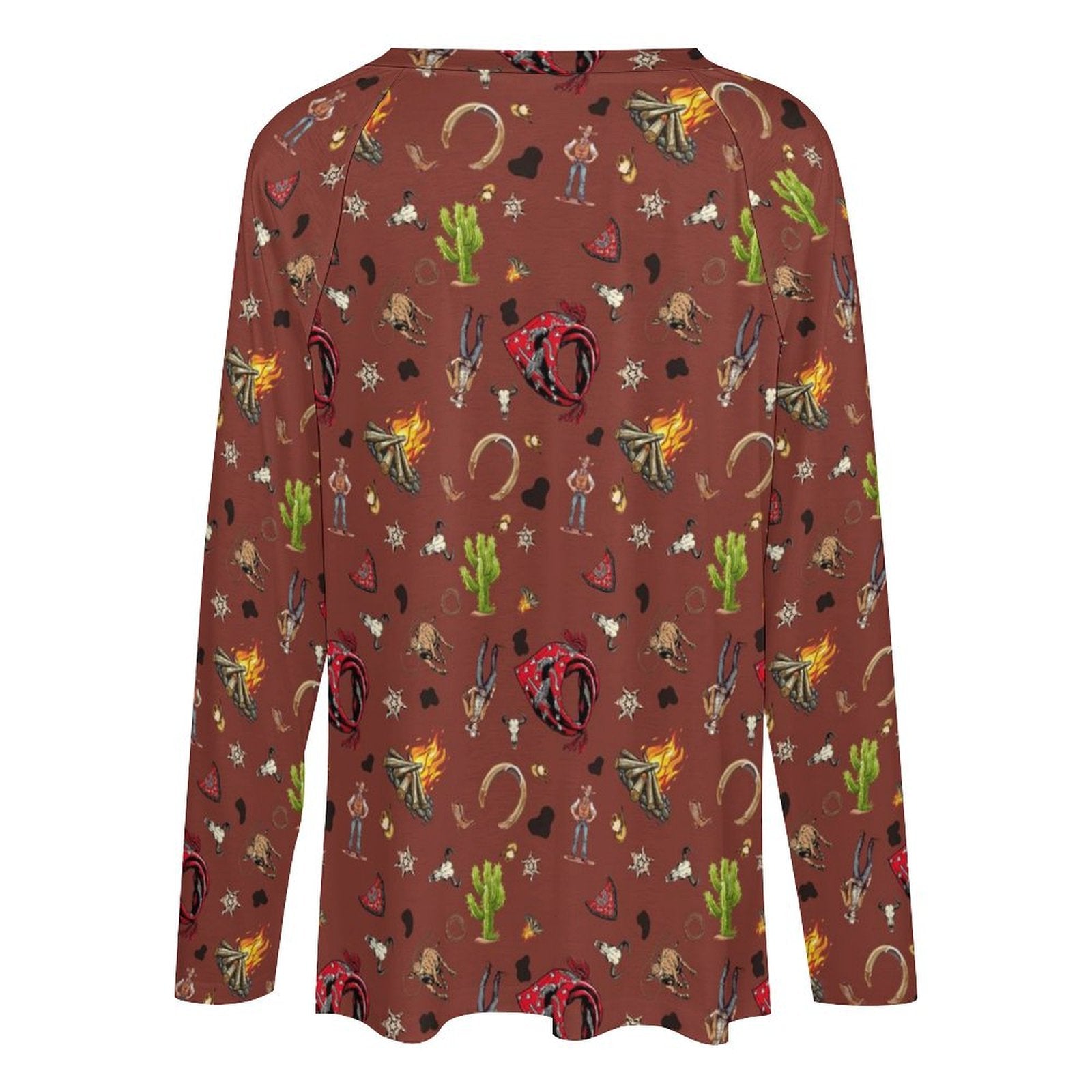 Baha Ranch Western Print Long Sleeve Top by Baha Ranch Western Wear - product image 3